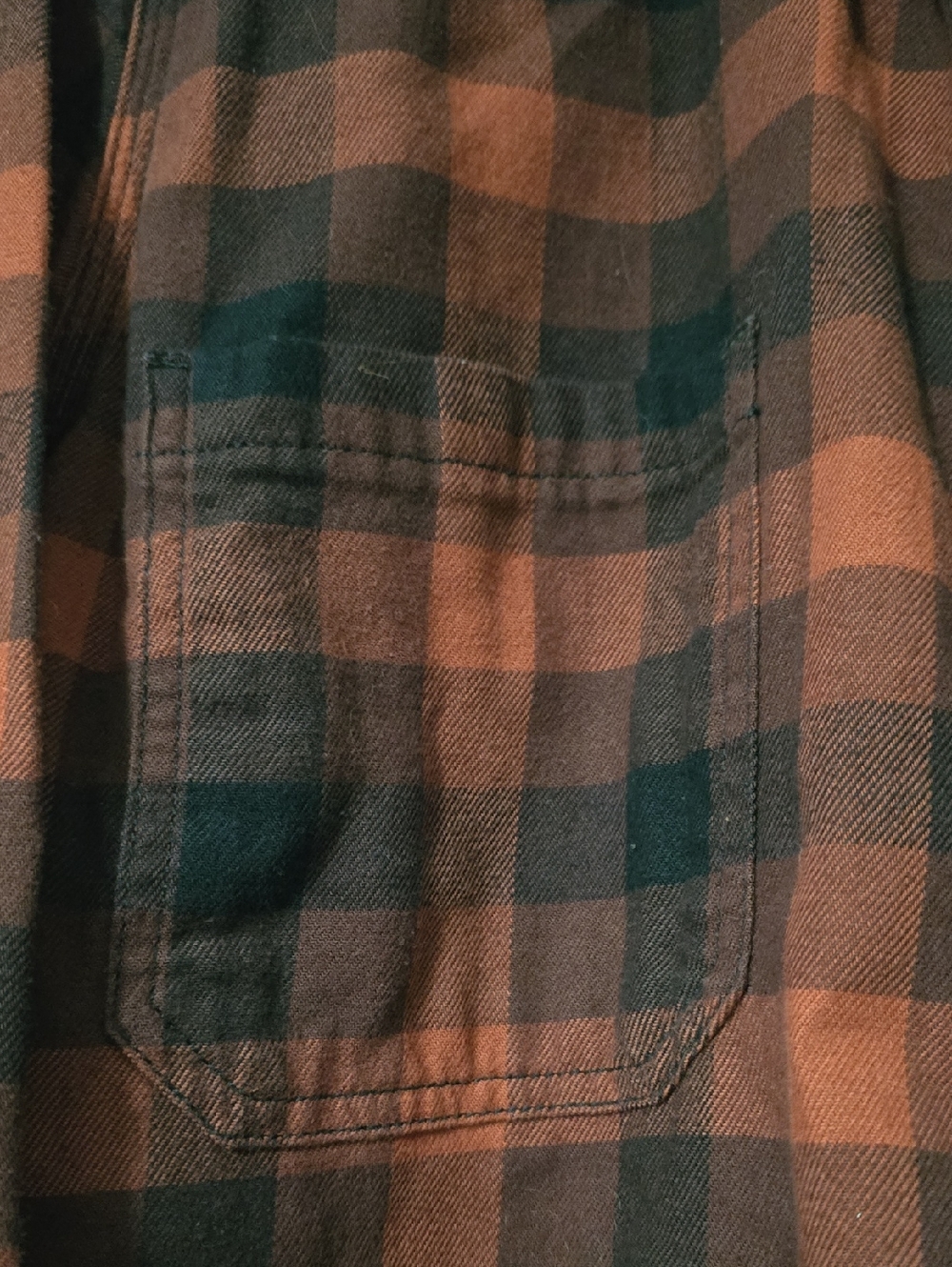 Carhartt Womens Red & Black Plaid Flannel Shirt - Picture 4 of 7